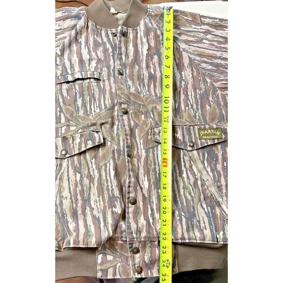 Vintage Realtree Spartan Camo Jacket Men's Size M Hunting Brown Green Camouflage - Picture 6 of 12
